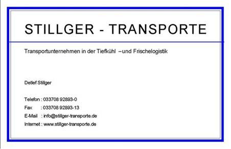 Stillger Transport & Logistik Gmbh